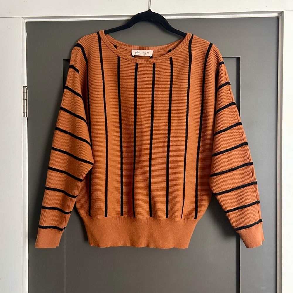 Philosophy Striped Sweater
